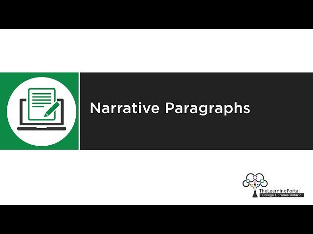 Narrative Paragraphs