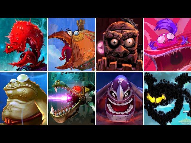 Rayman Origins + Legends - All Bosses