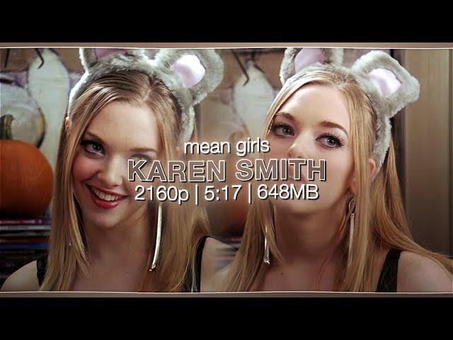 karen smith (mean girls) | scene pack [4k]