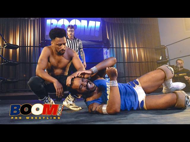 Rashad Tyson vs Shareef Morrow  BOOM! Pro Wrestling