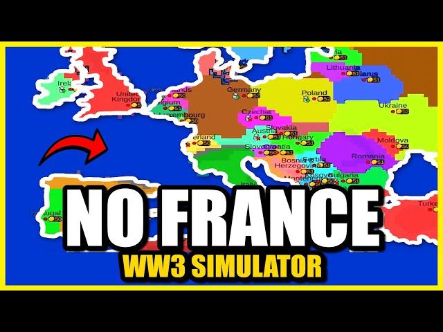 WW3 but France does not exist... (World War Simulator)