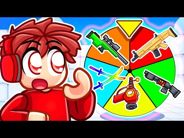 THE *RANDOM* GUN ONLY Challenge in Roblox Rivals!