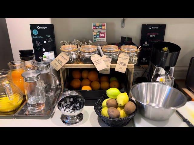 #CotedAzur #Nice #Aparthotel Adagio Nice Promenade des Anglais | breakfast  home style food display