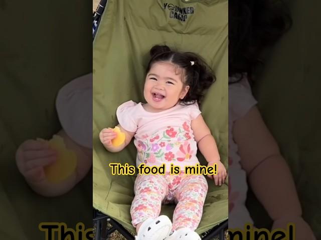 This food is mine only mine! 
