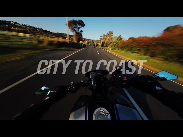 City To Beach Ride | MT-09 SP Full Akra Exhaust