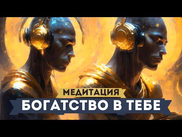 МЕДИТАЦИЯ БОГАТСТВА! ВСЁ У ТЕБЯ ВНУТРИ! ГЛАВНОЕ СОКРОВИЩЕ ЭТО ТЫ!