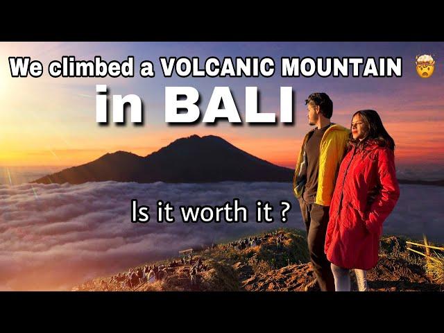 OMG  we climbed an ACTIVE VOLCANO MOUNTAIN | MOUNT BATUR Sunrise Trek | Is it WORTH* it?