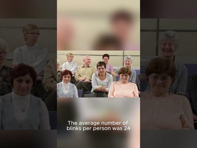 You blink around 20 times per minute  That’s over 28,000 times a day