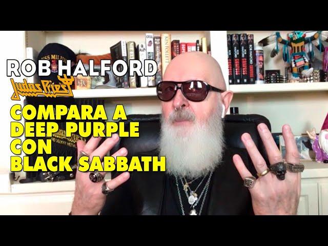 Rob Halford (Judas Priest) compara a Deep Purple con Black Sabbath