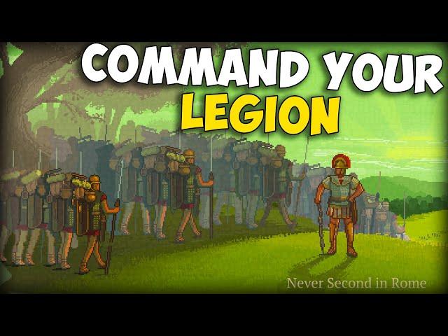 Command Your Own Legion! - First Look at Never Second in Rome