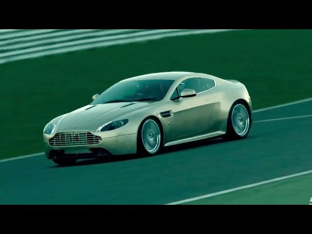 British Elegance vs Speed: Aston Martin V8 Vantage S ’15 Rules the Track!