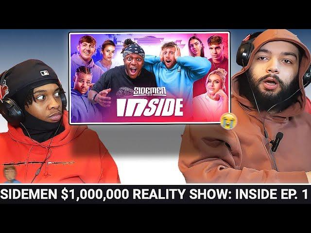 ALL THESE PERSONALITIES ON 1 SHOW  | REACTING TO SIDEMEN $1,000,000 REALITY SHOW: INSIDE EP. 1