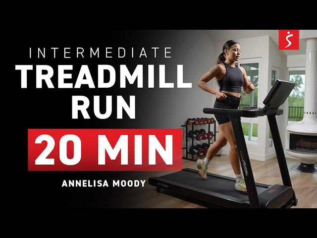 Intermediate Treadmill Run: BOOST ENDURANCE & STAMINA  | 20 Minutes