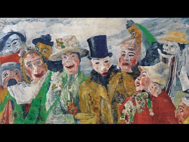 James Ensor's 'The Intrigue'