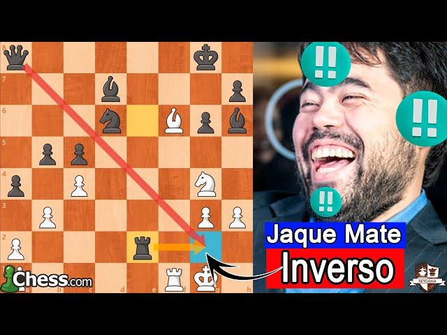 El Increíble Jaque Mate Inverso ¡De la Ruina al Éxito en Tres Movimientos!