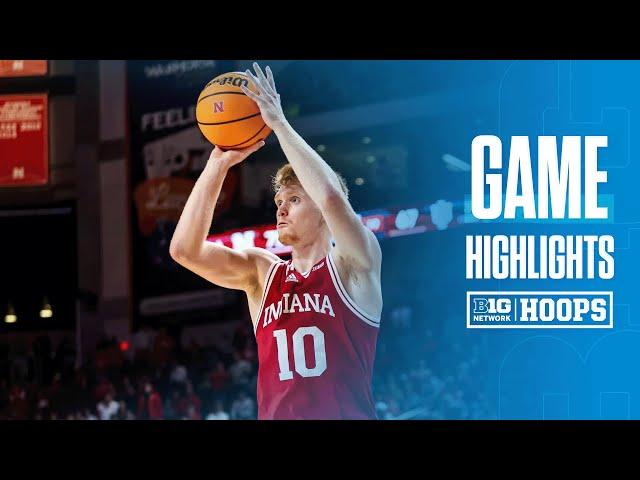 Chattanooga at Indiana | Highlights | Big Ten Men's Basketball | 12/21/2024