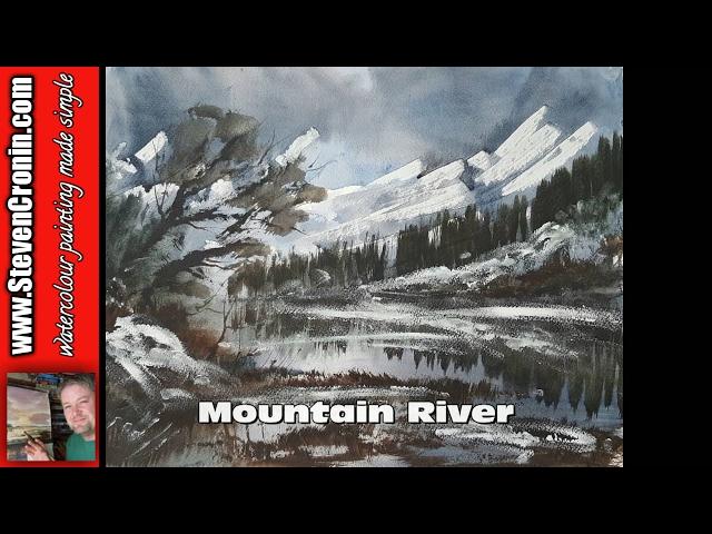 Watercolours by Steven Cronin 9th May to 11th May 2016