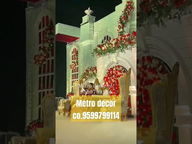 metro decor and furniture 9599799114#fiber #stagedecor #event #haldiceremony #wedding