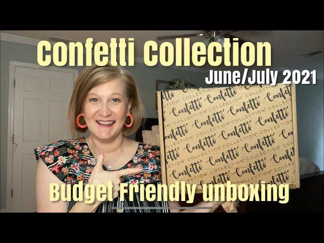 Confetti Collection | June/July 2021 | Budget Friendly Subscription Box