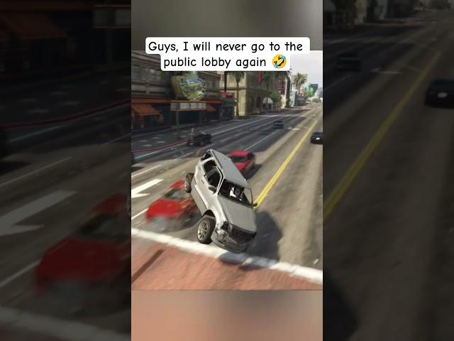 Guys, I will never go to the public lobby again  #gtaviral #gtaonline #gta5online #gta5 #shorts