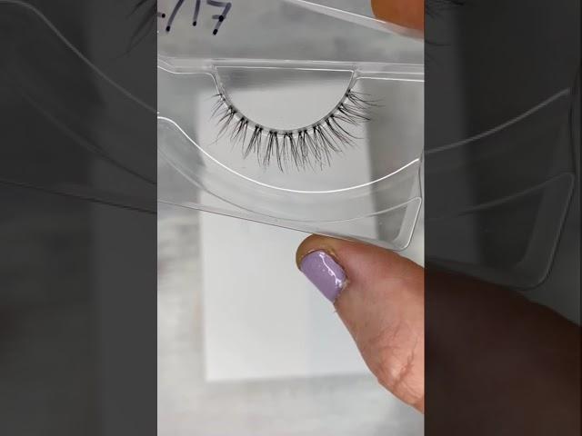 Faux mink strip lashes