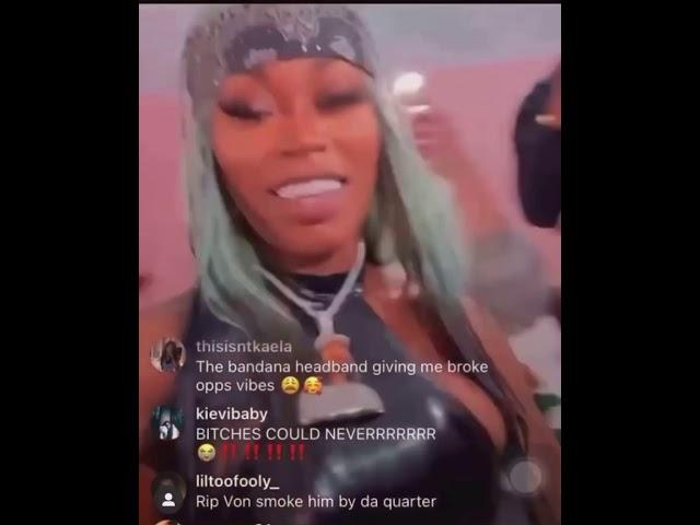 Asain Doll Gets King Vons Face On A Chain️