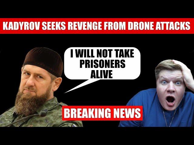 KADYROV SEEKS REVENGE AFTER UKRAINIAN DRONE ATTACK