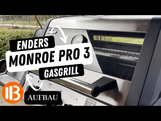 Aufbau des Enders Monroe Pro 3 SIK Turbo Gasgrills #aufbau #enders #gasgrill #anleitung