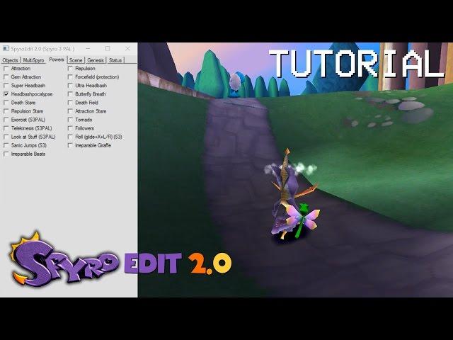 How to run/install SpyroEdit 2.0!