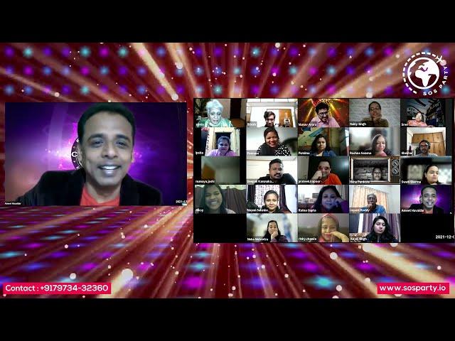 Back to the 90s Party - Virtual Team Building Activities Games with SOS Emcee Manav |www.sosparty.io