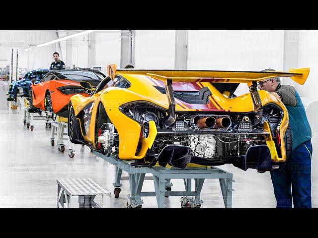 Tour of Super Advanced McLaren Factory Building Powerful Supercars by Hands