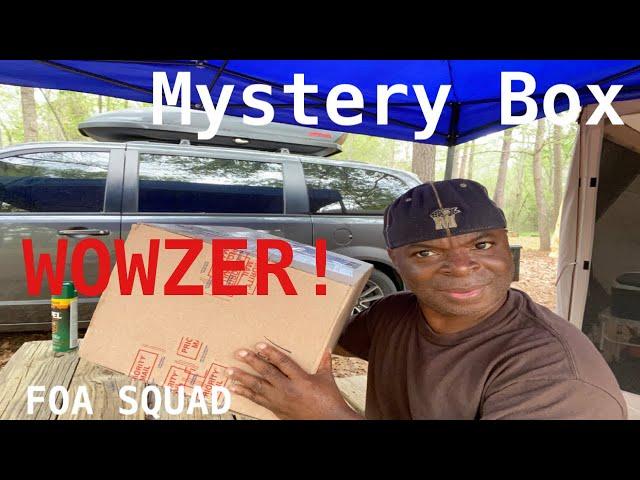 Living In A Minivan | Mystery Box Arrived At The Campground