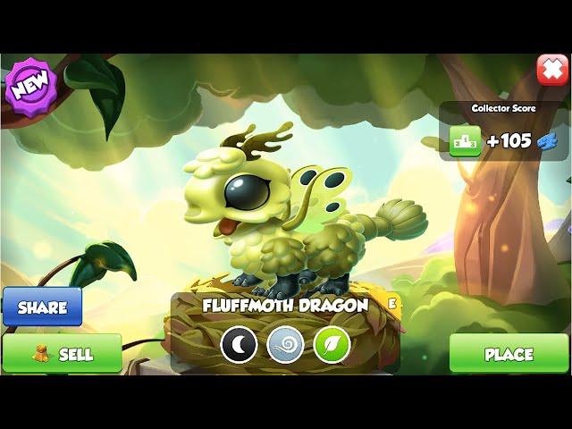 Begin Level 3 Odin Castle event-Dragon Mania legends | Hatched Fluffmoth Dragon | DML