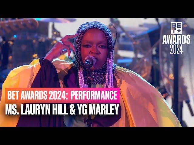 Ms. Lauryn Hill & Son YG Marley Perform "Praise Jah In The Moonlight" | BET Awards '24