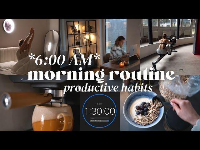 MORNING ROUTINE ‍ ‍️ Structure & Schedule for Productivity