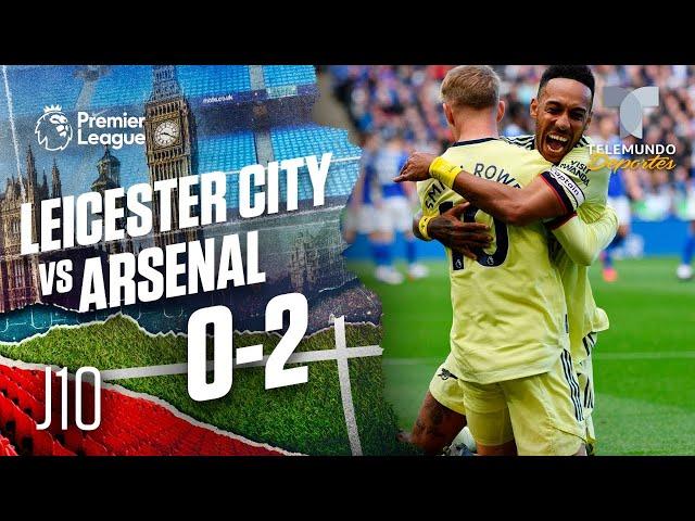 Highlights & Goals | Leicester City vs. Arsenal 0-2 | Premier League | Telemundo Deportes