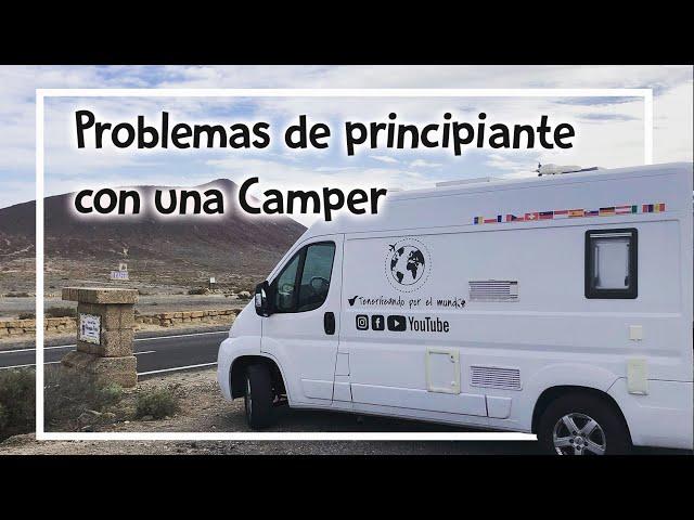 Problemas de principiantes con una Camper