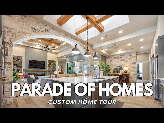 Home Tour - UNREAL Custom Home in New Braunfels, Texas!