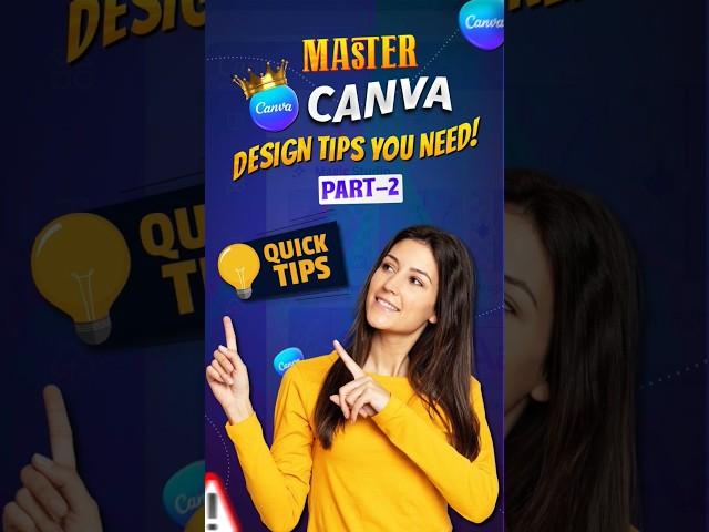 Master Canva Part2 Insider Tricks to Level Up #design #editing #canva #tricks #tips #canvatutorial