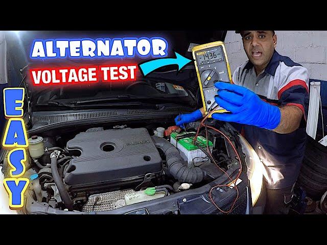 How to test Alternator Voltage GOOD or BAD