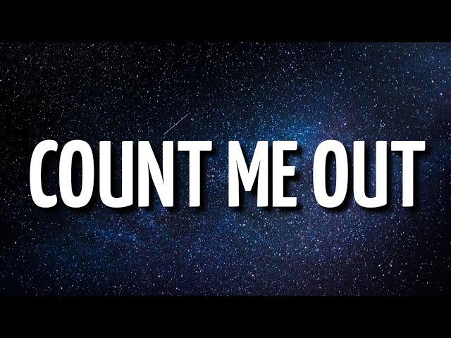 Kendrick Lamar - Count Me Out (Lyrics)