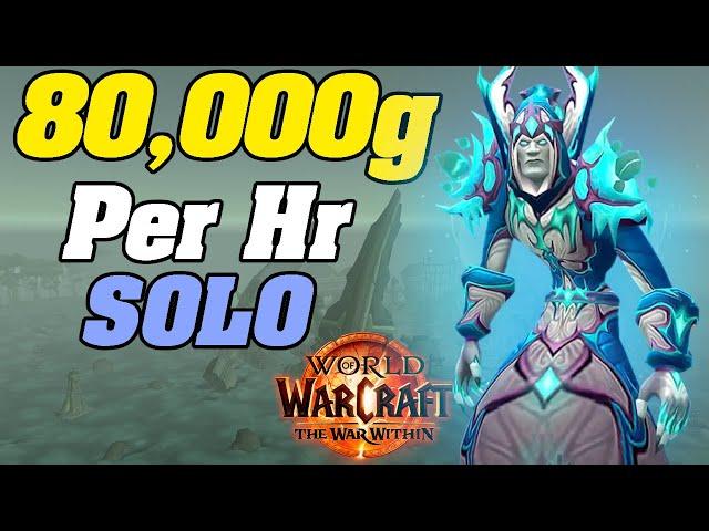 The 80,000g Per HOUR SOLO Goldfarm! War Within