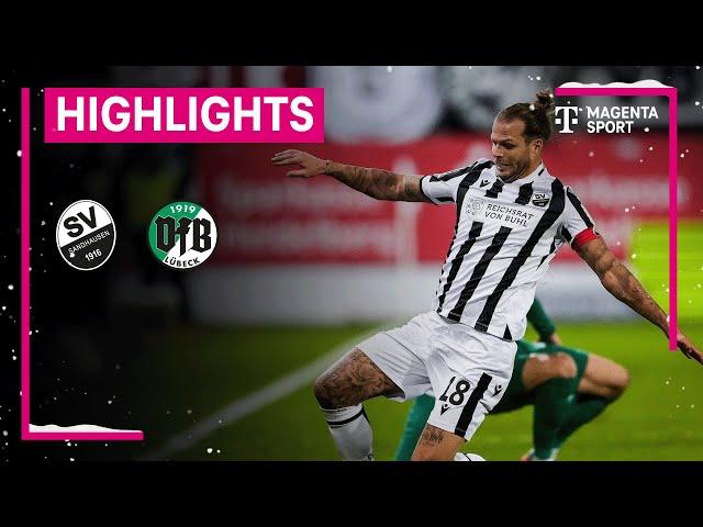 SV Sandhausen - VfB Lübeck | Highlights 3. Liga | MAGENTA SPORT