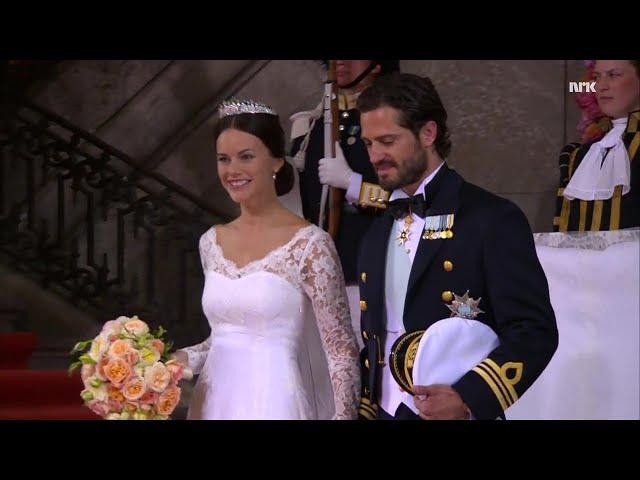 Royal wedding: Prince Carl Philip of Sweden marries Sofia Hellqvist 2015