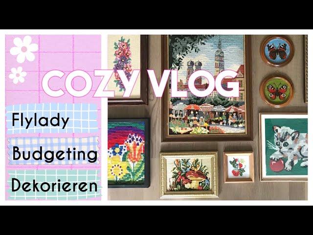 Cozy Vlog  Budget, Deko und ein bischen Flylady