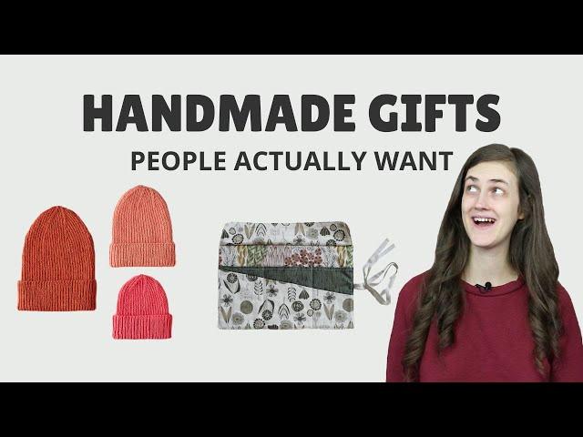 20 Handmade Gift Ideas // Easy DIY Sewing (beginner friendly)