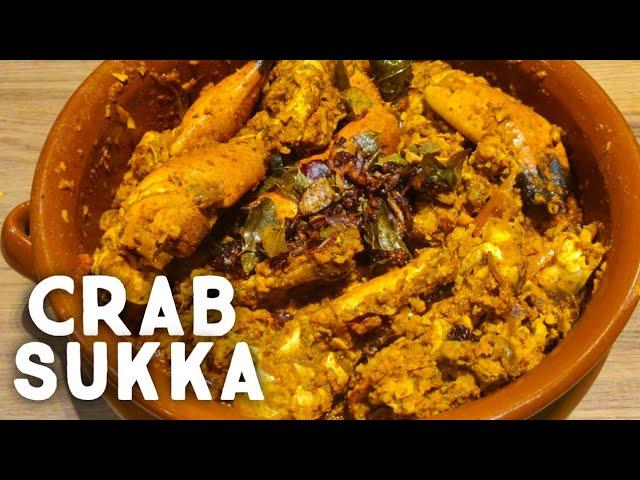 Crab Sukka Recipe | How to make CRAB SUKKA | Easy crab recipe | Mangalore style Crab Sukka Recipe