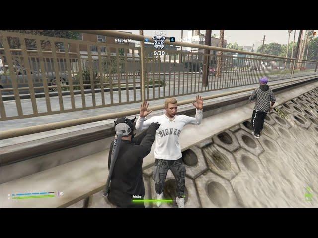 Suarez Robs an MSR Member Doing an ATM Scam | Prodigy 2.0 GTA RP