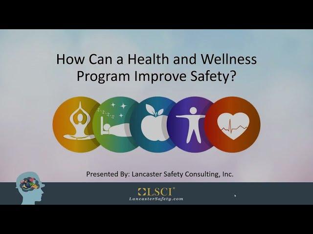 How a Wellness Program can Improve Employee Safety