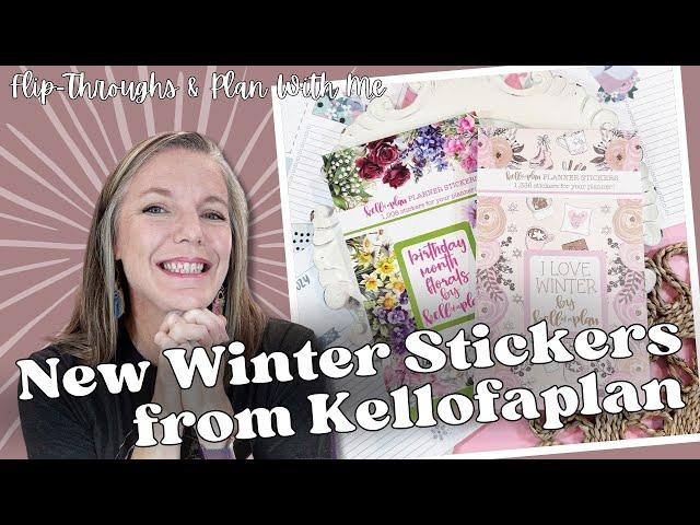 New Winter Stickers! || Kellofaplan || Daily Planning